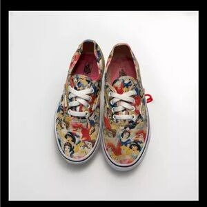 Girls princess vans Sz 3